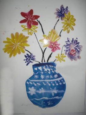 简笔画花：我最爱迎春花
