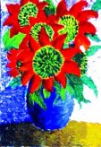 简笔画花：花的结构