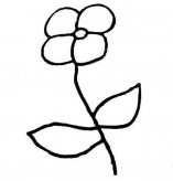 简笔画花：春华秋实